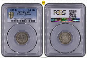 1918-E 1/2 Mk J-16 MS66