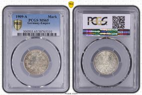 1909-A Mark J-17 MS65