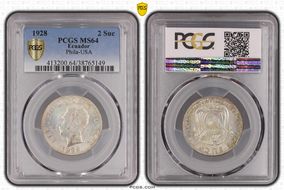 1928 2 Suc Phila-USA MS64