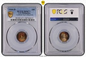1944-D 10C MS67+