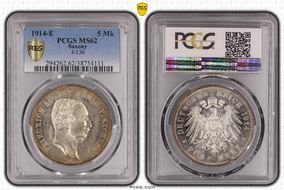 1914-E 5 Mk J-136 MS62