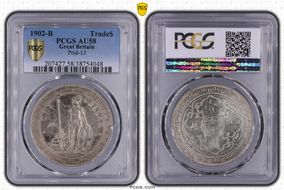 1902-B Trade$ Prid-13 AU58