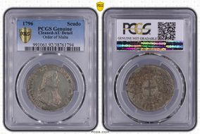 1796 Scudo KM-342  Ag N1