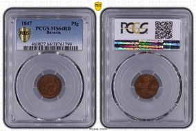 1847 Pfg MS64RB
