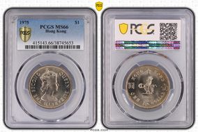 1975 $1 MS66