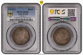 1911(C) Rupee SW-8.11 MS62