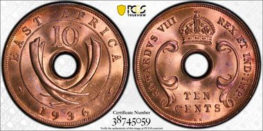 1936-KN 10C KM-24 MS65RD