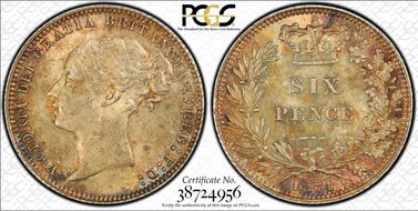 1874 6D S-3910 MS64+