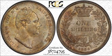 1834 Shil S-3835 MS65