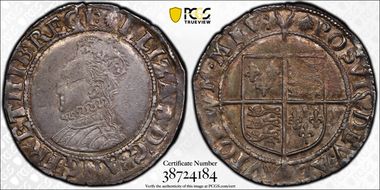 (1584-86) Shil S-2577 Escallop AU55