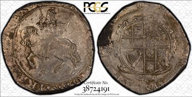(1644-45) 1/2 Cr S-2778 (R) AU55