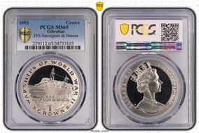 1993 Crown FFS Savorgnan de Brazza MS65