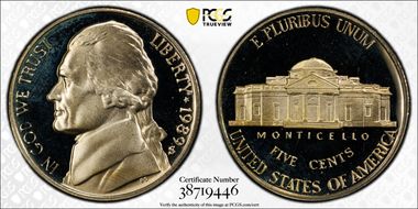 1989-S 5C PR69DCAM