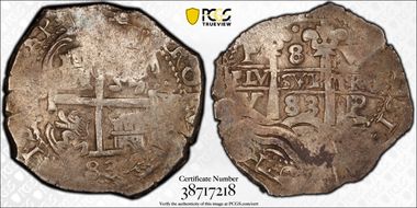 1683-P V 8 R Calico-721 AU50