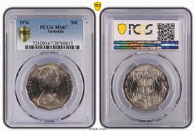 1976 50C MS67