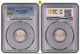 1951-PL 6D MS65