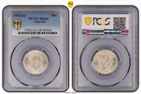 1952(m) Shil KM-46  Ag MS61