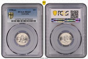 1958(m) 6D MS65
