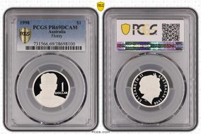 1998 $1 Howard Florey Centenary Ag PR69DCAM