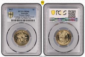 2017 $1 Possum Magic Cycling in Search for Food MS66