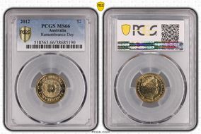 2012 $2 Remembrance Day MS66