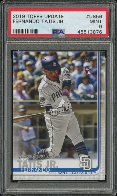 2019 Topps Topps Update #US56 Fernando Tatis front