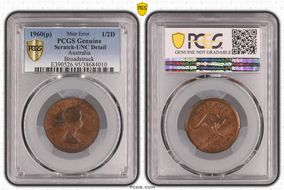 1960 Y. (p) 1/2D N1BN