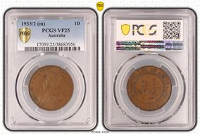 1933/2 (m) 1D VF25BN