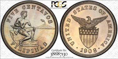 1908 5C PR67+