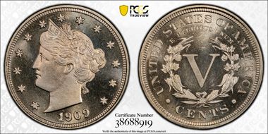1909 5C PR67+ CAM