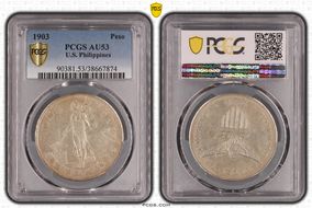 1903 Peso AU53
