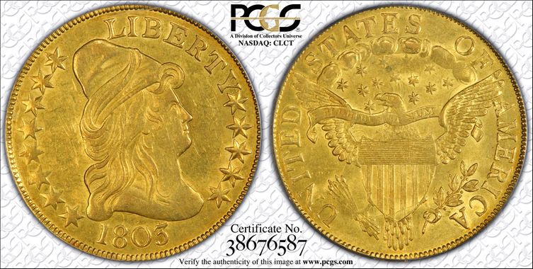 Cert 38676587 - Coin Image