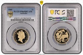 1985 $1 PR69DCAM