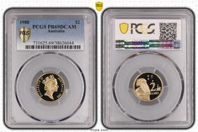 1988 $2 PR69DCAM