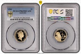 1990 $2 PR69DCAM