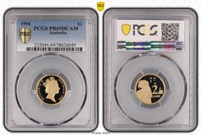 1994 $2 PR69DCAM