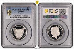 2001 20C Tasmania PR69DCAM