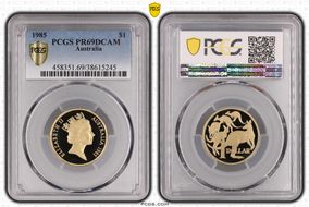 1985 $1 PR69DCAM