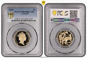1990 $1 PR69DCAM