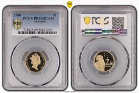 1988 $2 PR69DCAM