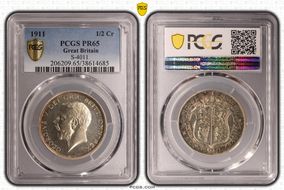 1911 1/2 Cr S-4011 PR65