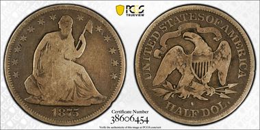 1875-S 50C WB-19, Micro S G6