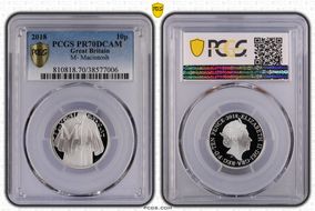 2018 10p M- Macintosh PR70DCAM