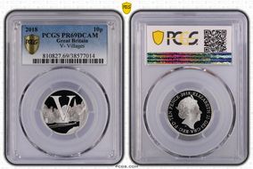 2018 10p V- Villages PR69DCAM