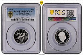 2018 10p W- World Wide Web PR69DCAM
