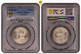 1946(m) Florin MS65