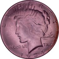 1934-D $1 MS66
