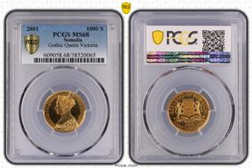 2001 1000 S Gothic Queen Victoria MS68