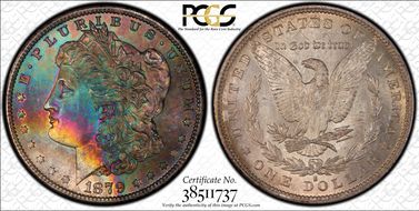 1879-S $1 MS67