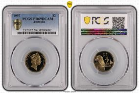 1997 $2 PR69DCAM